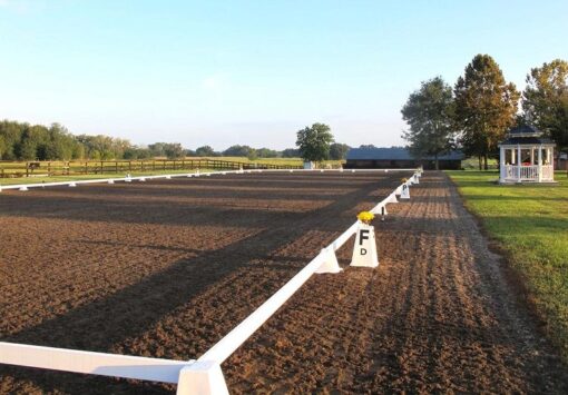 Sundance Dressage Arena with Berkshire Letters