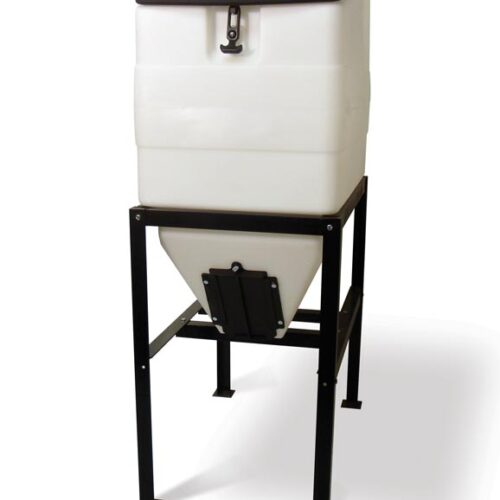 270 lb Capacity Feed Bin with Stand Premier Equestrian