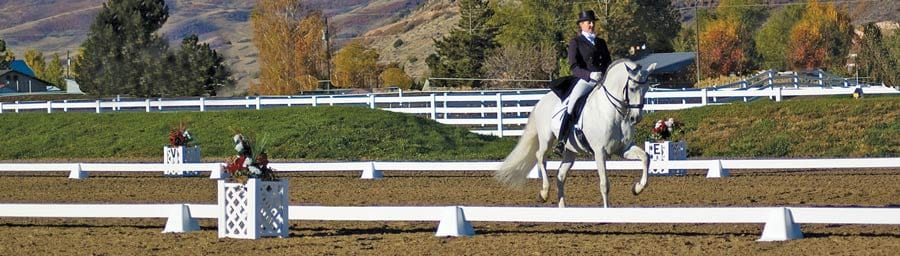 Sundance Arena with Olympia Lattice Flower Boxes Timpanogos background