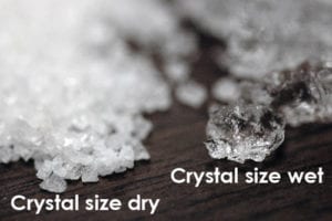 Hydro-Keep non toxic chemical crystals close up