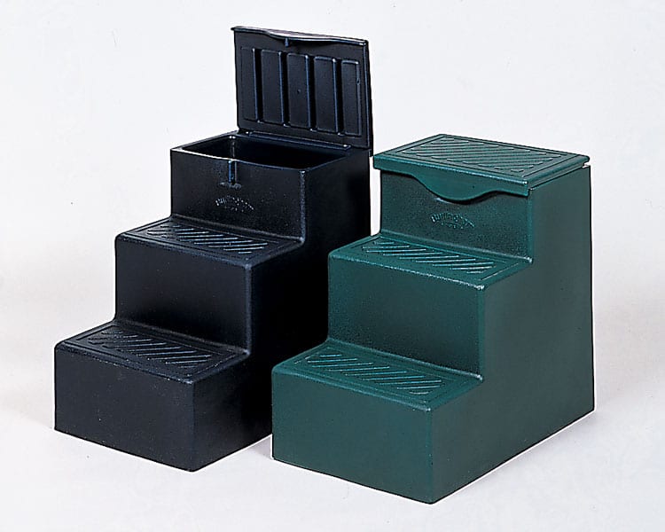 3-step plastic steps mounting blocks