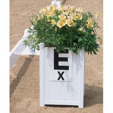 Dressage arena flower box P