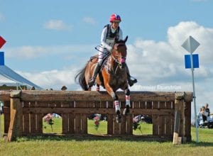 Event rider Tamra Smith at Rebecca Farm