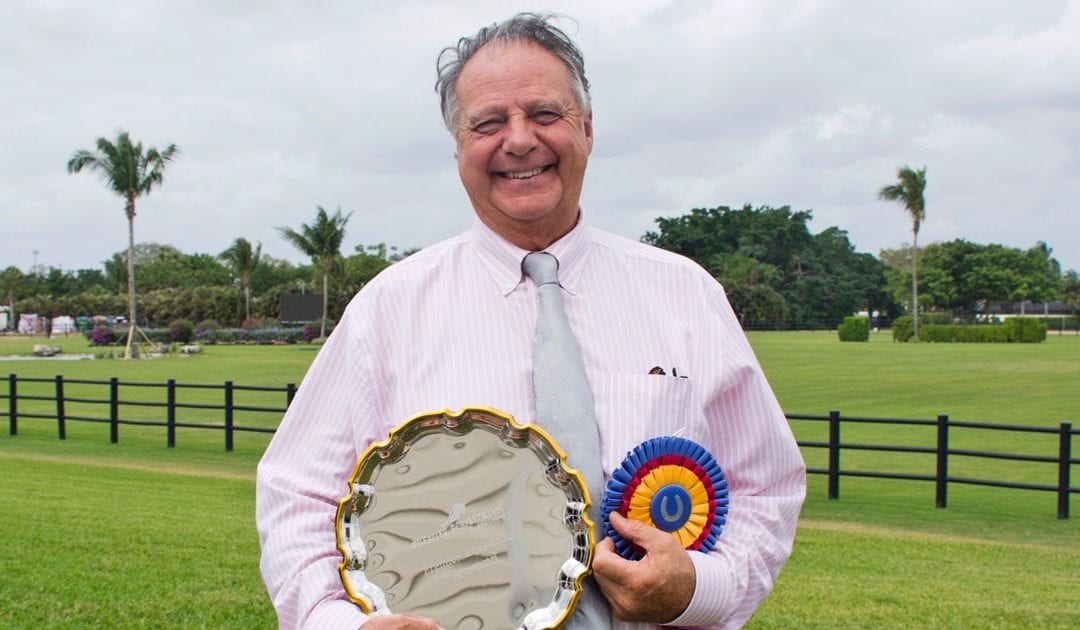 “The Voice of Dressage” Nicho Meredith Receives the Premier Equestrian Award