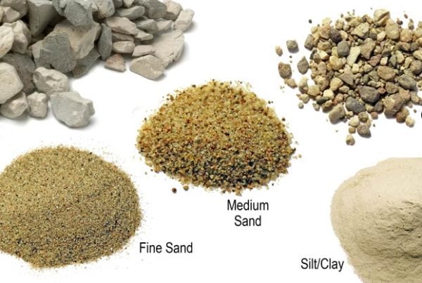 Sand size comparisons