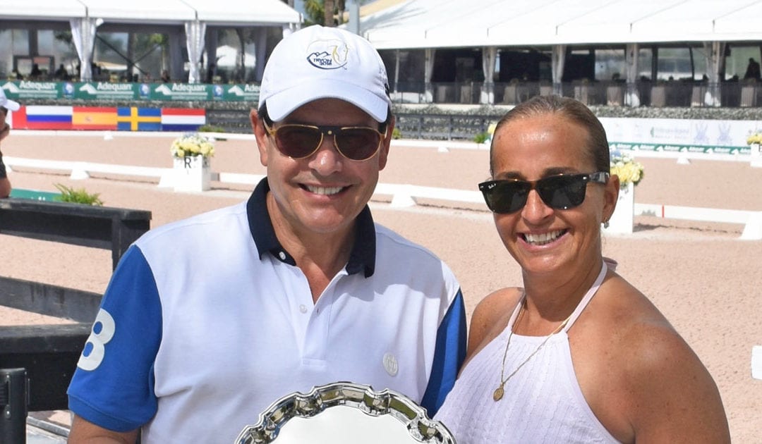 Cesar Torrente Recognized As Premier Equestrian During Adequan® Global Dressage Festival 7*