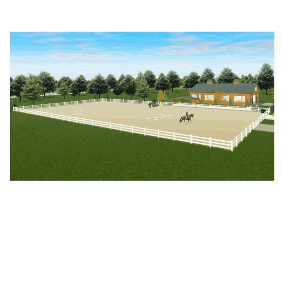 Arena plans white fence
