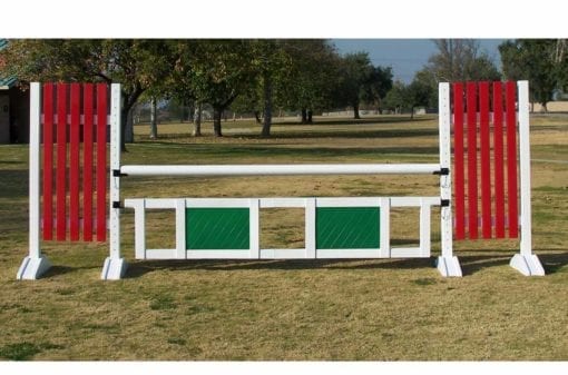 Green Panel Horse Jump