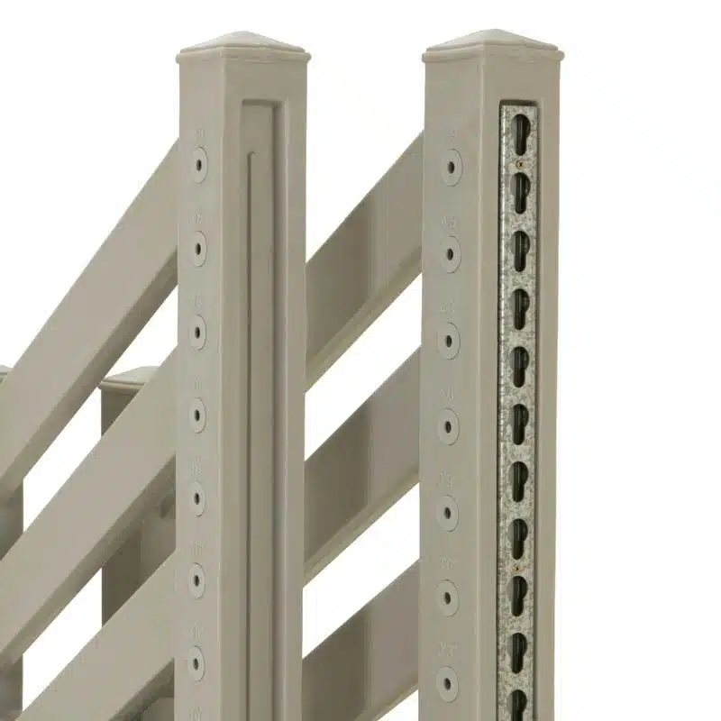 Customized Length Aluminum Keyhole Track for