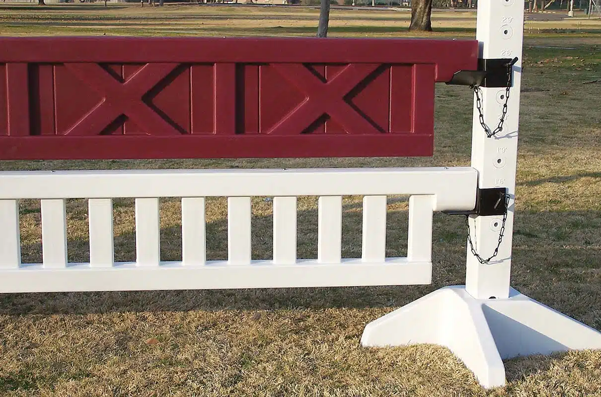 horse jump gates pair