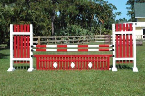 Red Gate Horse Jump Standard