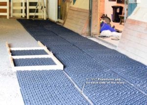 Mats for Horse Arena Footing