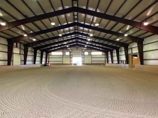 indoor horse riding arena