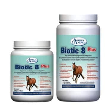 Omega Alpha bottle of Biotic-8 supplement