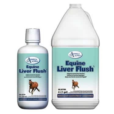 Omega Alpha bottle of Liver Flush supplement