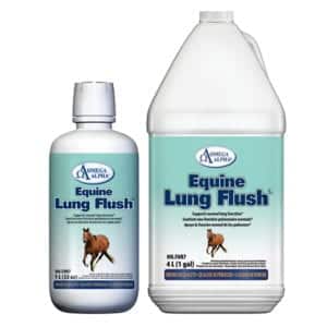 Omega Alpha bottle of Lung Flush supplement