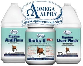 Omega Alpha equine supplements