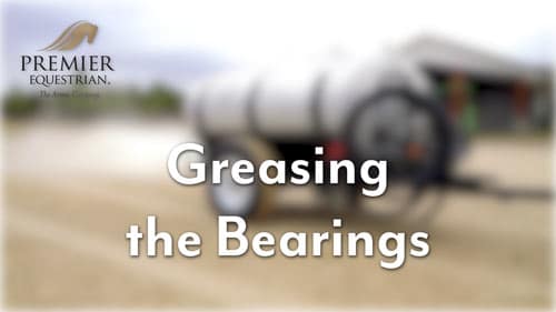 Greasing the Bearings