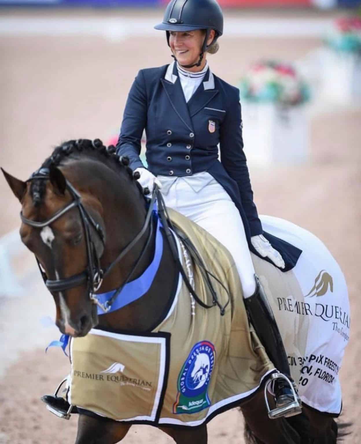 US Dressage Rider Sabine SchutKery is a Premier Equestrian Ambassador