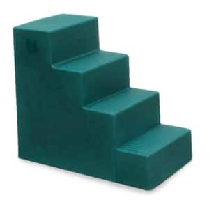 plastic green four steps mounting block