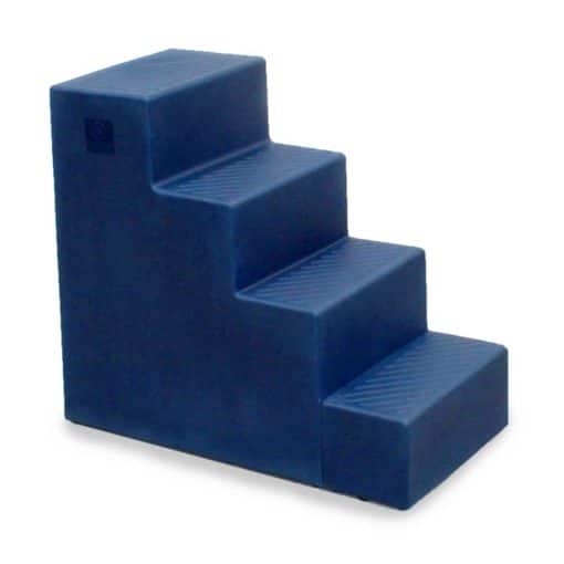 plastic navy four steps mounting block