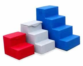 plastic mounting blocks