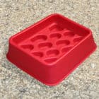 horse slow feeder red