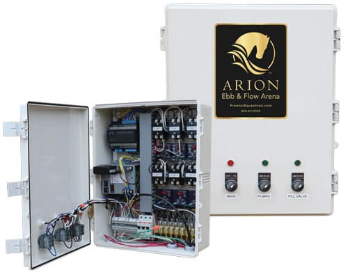 Arion Ebb and Flow Arena control panel
