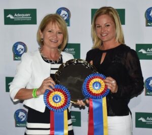 Terri and Devon Kane Diamante Farms Premier Equestrian award