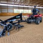 Arena Groomer being pulled by a ATV