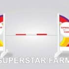 Superstar farm themed kid horse jump