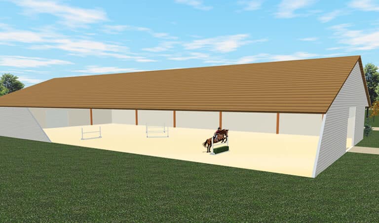 Indoor & Outdoor Horse Arena Plans | Premier Horse Arena Plans