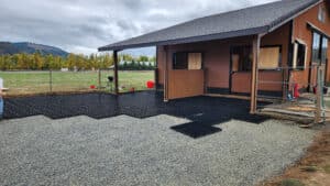 geo grid installation