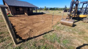 horse paddock construction