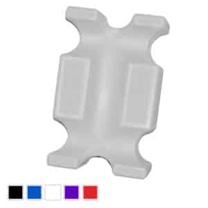 white plastic jump block