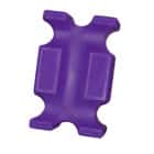 purple plastic jump block
