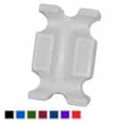 white plastic jump block